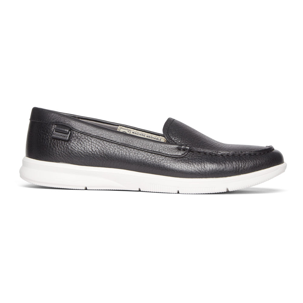 Rockport Loafers Dame Svart - Ayva Washable - AJIB06815